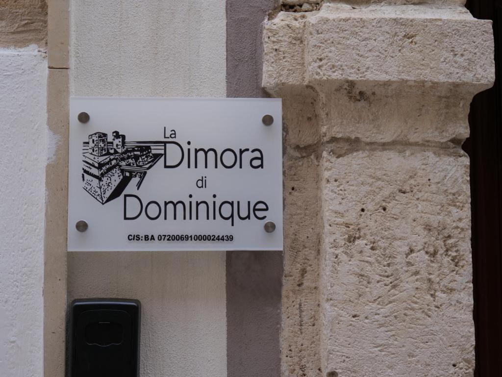 バーリLa Dimora Di Dominiqueアパートメント エクステリア 写真